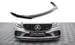 Voorlip splitter frontlip C-Klasse C43 AMG Coupe C205 18-21, Auto diversen, Tuning en Styling, Ophalen of Verzenden