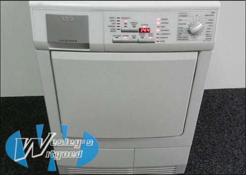 AEG condensdroger 6kg 165,- Wesley's Witgoed, Witgoed en Apparatuur, Wasdrogers, Gebruikt, Condens, Voorlader, 6 tot 8 kg, 85 tot 90 cm