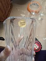 Vaas Cristal d'Arques - Prachtige Kristallen Vaas, 50 tot 75 cm, Wit, Ophalen of Verzenden, Glas
