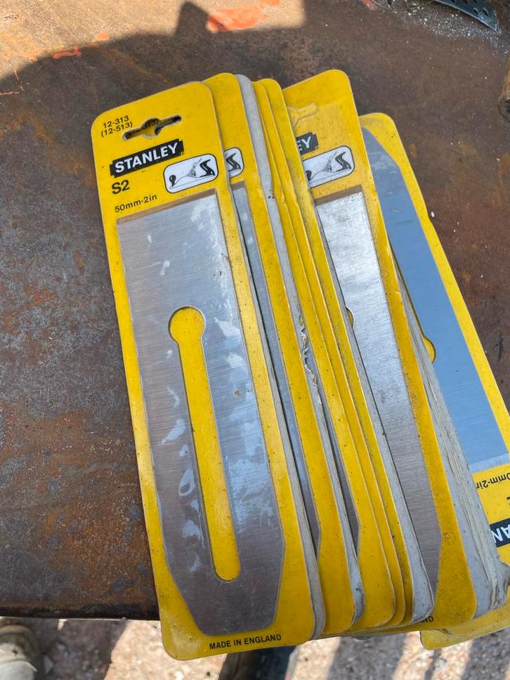 21x Stanley 0-12-313 Schaafbeitel Bailey 50 mm - Nieuw, Doe-het-zelf en Verbouw, Gereedschap | Handgereedschap, Nieuw, Ophalen of Verzenden