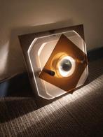 WANDLAMP PLEXIGLAS JAREN 60 RAAK SPACE DIJKSTRA LAMP VINTAGE, Ophalen of Verzenden, Gebruikt