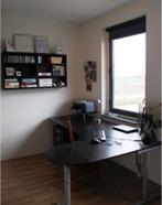 Bureau Ikea Galant (incl. boekenkastje, 2 rollades e.d.), Ophalen, In hoogte verstelbaar, Gebruikt, Bureau