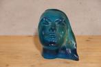 Michel Mahler - blauwgroene hars sculptuur gesigneerd 1970, Antiek en Kunst, Ophalen of Verzenden