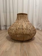 Bamboe hangende lampenkap, Huis en Inrichting, Lampen | Lampenkappen, Ophalen, Zo goed als nieuw, Rond