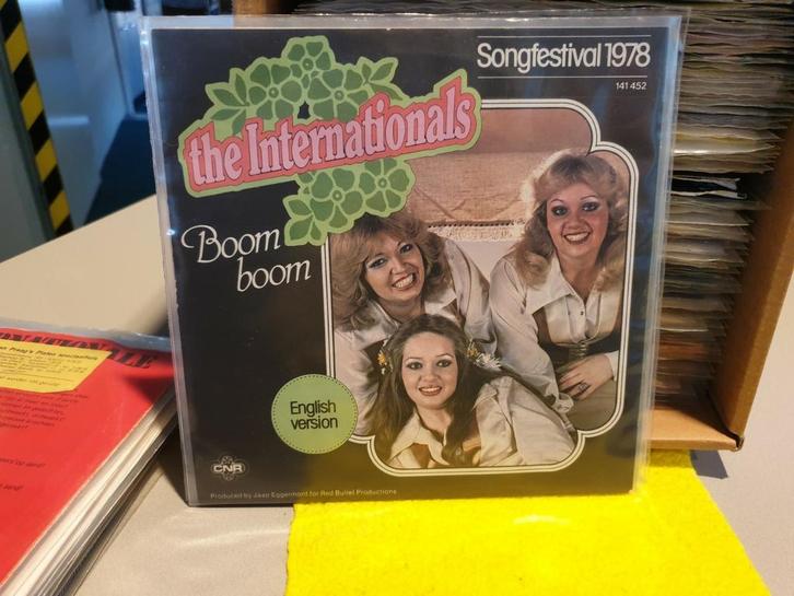 the Internationals- Boom Boom (s3), Cd's en Dvd's, Vinyl Singles, Pop, Ophalen of Verzenden