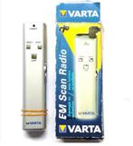 retro vintage Varta fm Scan Radio met Lampje, Ophalen of Verzenden, Gebruikt