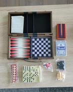 Vintage 6-in-1 spelletjes koffer, Ophalen of Verzenden, Nieuw