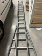 Dirks ladder - 2x14 treden, Ophalen, Gebruikt, Ladder, Opvouwbaar of Inschuifbaar