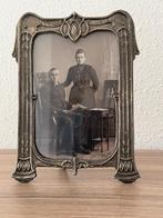 Art deco / art nouveau fotolijstje met antieke foto, Audio, Tv en Foto, Fotografie | Fotolijsten, Ophalen of Verzenden