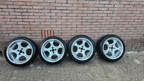 Brock B2 silver velgen 235/40/ZR17 4x100, Auto-onderdelen, Overige Auto-onderdelen, Ophalen