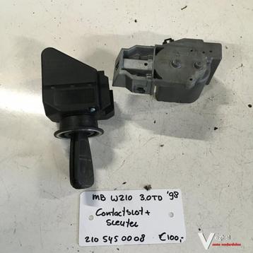 Mercedes W210 3.0 TD 1998 Contactslot met sleutel 210 545 00 beschikbaar voor biedingen