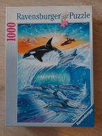 Dierenpuzzel 1000 stukjes, Hobby en Vrije tijd, Denksport en Puzzels, Ophalen, 500 t/m 1500 stukjes, Zo goed als nieuw