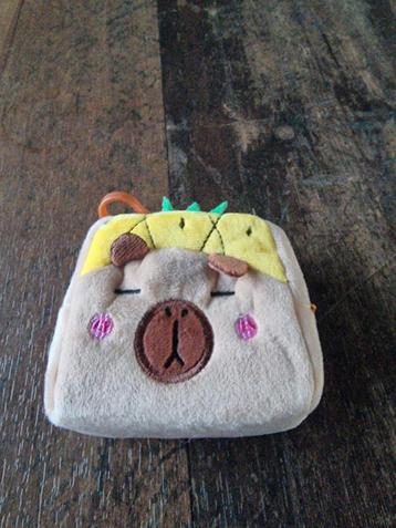 Capybara Portemonnee & Sleutelhanger - Kinderaccessoires beschikbaar voor biedingen