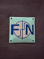 Emaille F/N bordje, Ophalen of Verzenden, Gebruikt, Reclamebord
