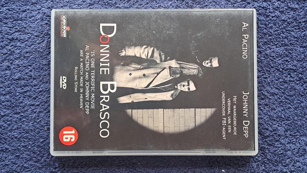 Donnie Brasco "Al Pacino, Johnny Depp", Cd's en Dvd's, Dvd's | Thrillers en Misdaad, Zo goed als nieuw, Alle leeftijden, Ophalen of Verzenden