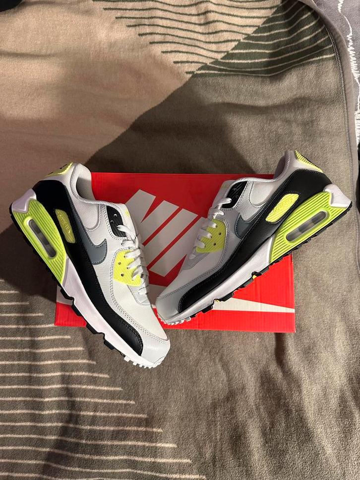 Nike Air Max 90 Gore-Tex Grey Volt - Top Conditie!, Kleding | Heren, Schoenen, Gedragen, Sneakers of Gympen, Wit, Ophalen of Verzenden