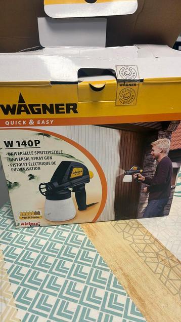 Wagner w 140p verfpistool beschikbaar voor biedingen