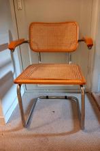 Vintage buisframe Slede stoel, Huis en Inrichting, Stoelen, Ophalen of Verzenden, Gebruikt, Eén