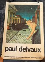 Paul Delvaux - Museum Boymans Van Beuningen Affiche 1973, Antiek en Kunst, Kunst | Litho's en Zeefdrukken, Ophalen of Verzenden