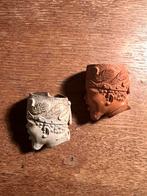 Bodemvondst pijpenkoppen pijpenkop kleipijp bodemvondsten, Ophalen of Verzenden