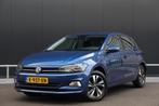 Volkswagen Polo 1.0 TSI 95pk Comfortline Business Navi Clima, Voorwielaandrijving, Gebruikt, Blauw, Origineel Nederlands