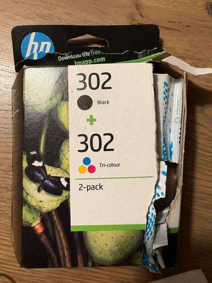 HP 302 Cartridges - 2 Pack - Nieuw, Computers en Software, Printerbenodigdheden, Nieuw, Cartridge, Ophalen of Verzenden