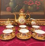 Gemerkt oud mokka servies compleet kofie / theeservies set, Antiek en Kunst, Ophalen of Verzenden