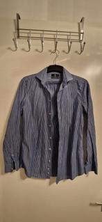 C&A Gestreept Overhemd - Maat M, Kleding | Heren, Overhemden, Blauw, Zo goed als nieuw, Halswijdte 39/40 (M), C&A