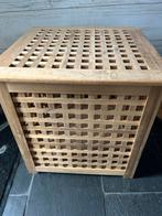 IKEA Hol Opbergkist - Tafel-wasmand, Huis en Inrichting, Gebruikt, Vierkant, 55 tot 75 cm, Hout