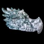 mosagaat draak xl 15cm edelstenen mineralen, Ophalen of Verzenden