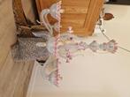 Lamp venetiaanse murano opaline 8 arm, Ophalen