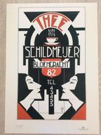 L Edt. Schildmeijer Amsterdam Art Deco Thee Affiche Poster P, Ophalen of Verzenden