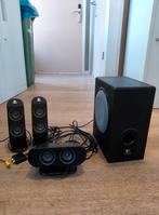 Logitech X-530 Speakerset, Overige merken, Gebruikt, Ophalen of Verzenden, Complete surroundset