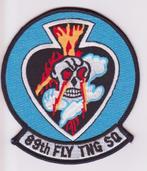 (Mouw)embleem: ENJJPT / SAFB: 89th FTS (kleur)., Verzamelen, Militaria | Algemeen, Embleem of Badge, Amerika, Luchtmacht, Verzenden