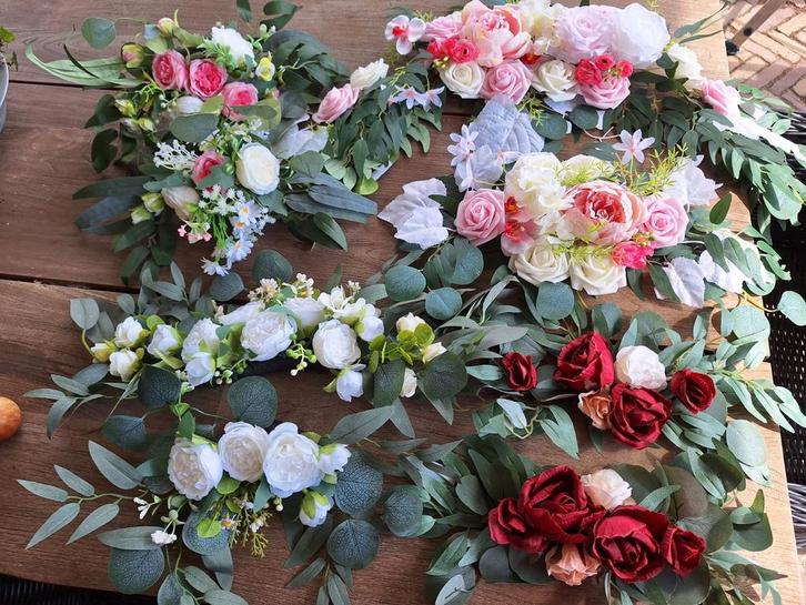 Kunstbloemstukken Bruiloft Decoratie, Huis en Inrichting, Woonaccessoires | Kunstplanten en Kunstbloemen, Nieuw, Binnen, Ophalen of Verzenden