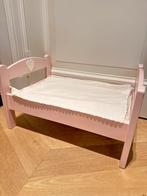 Poppenbedje roze met matras en laken, Ophalen, Gebruikt, Toebehoren
