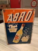 Heel oud blikken deurpostje ABRO, Verzamelen, Merken en Reclamevoorwerpen, Ophalen of Verzenden, Gebruikt