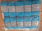 Durable Coral Turquoise Wol - 10 Bollen, Ophalen of Verzenden, Nieuw, Breien of Haken, Wol of Garen