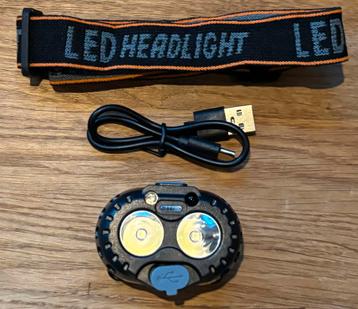 Nieuwe Slimme Oplaadbare Hoofdlamp met Sensor beschikbaar voor biedingen