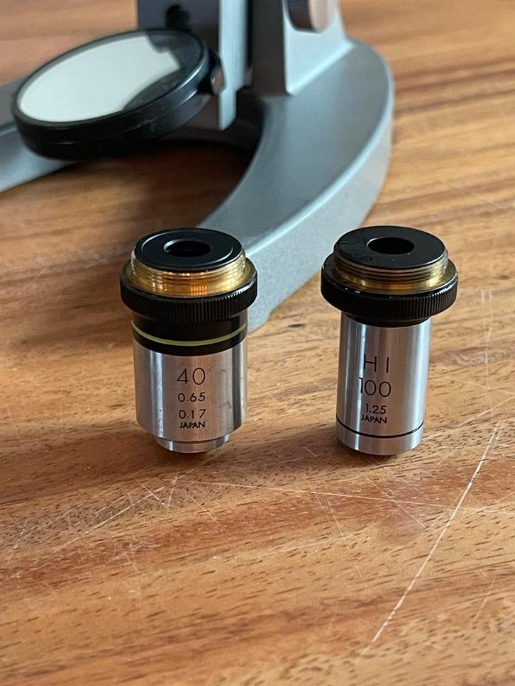 Olympus Microscoop - Klassiek Model, Audio, Tv en Foto, Optische apparatuur | Microscopen, Gebruikt, Biologische microscoop, 400x tot 1000x