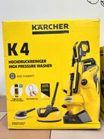 Kärcher K4 Hogedrukreiniger – met Home & Car Kit (Outlet), Ophalen, Nieuw, Met regelbare waterdruk, Karcher.