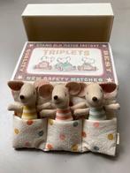 3 schattige Maileg Muisjes in doosje, Verzamelen, Ophalen, Zo goed als nieuw, Stoffen beer, Overige merken