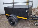 Bagagewagen met bladveren, Ophalen, Gebruikt