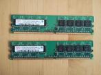 2x ram geheugen Hynix 512 MB PC2 4200, Computers en Software, RAM geheugen, Ophalen of Verzenden, DDR2, Desktop, Gebruikt