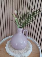 Roze vaas fles kruik, Ophalen, Gebruikt, Overige kleuren, Aardewerk of Porselein