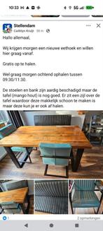 Eettafelset, Tuin en Terras, Ophalen of Verzenden, Gebruikt