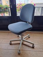 Interstuhl bureaustoel blauw grijs ergonomisch verstelbaar, Ophalen, Gebruikt, Blauw, Bureaustoel