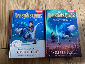 Twee mooie boeken Kerstmisaurus Tom Fletcher beschikbaar voor biedingen