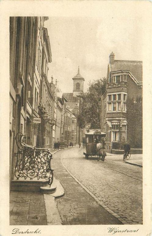(701-057-029) Dordrecht Wijnstraat, Verzamelen, Ansichtkaarten | Nederland, Zuid-Holland, Verzenden