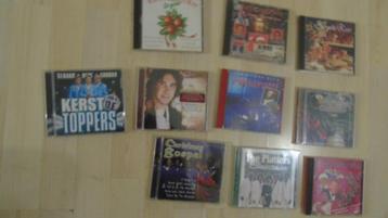 	 partij 9 kerst cd's, zie beschrijving beschikbaar voor biedingen